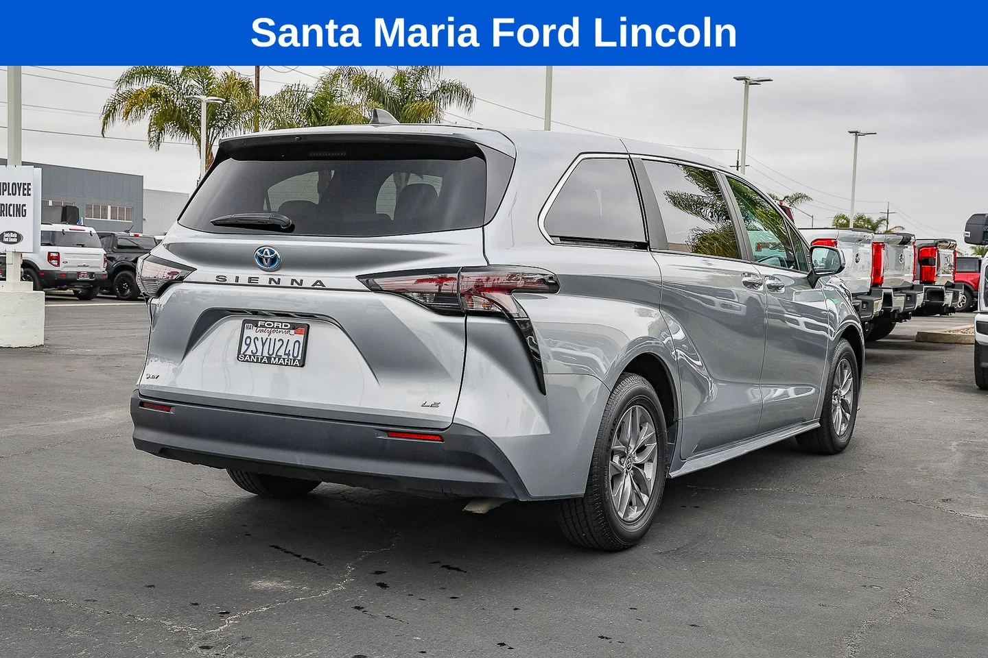 Used 2025 Celestial Silver Metallic Toyota LE image 4