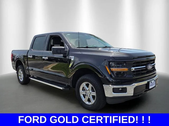 Certified Used 2025 Black Metallic Ford XLT image 7