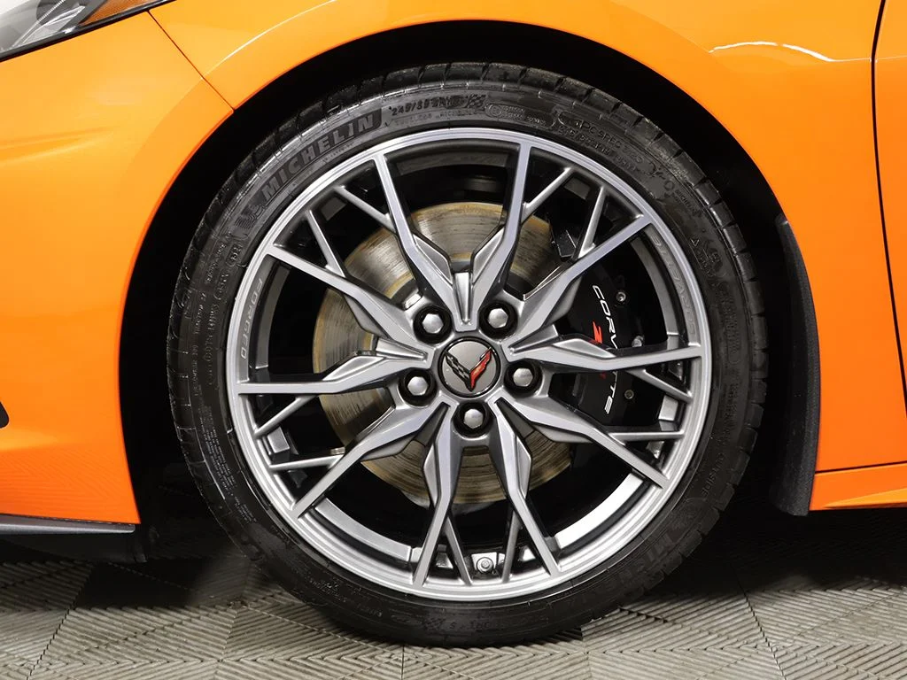 Used 2025 Orange Chevrolet Stingray image 25