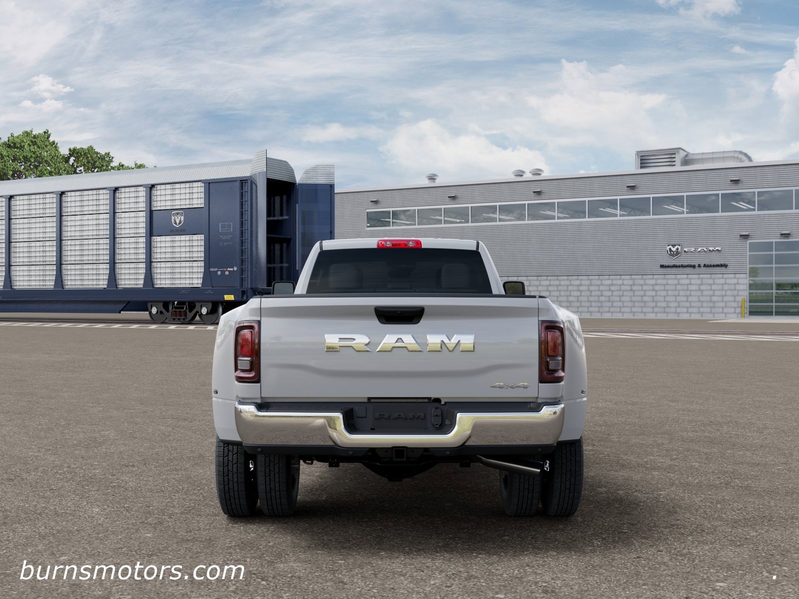 New 2026 Bright White Clear-Coat Exterior Paint RAM Tradesman Dually image 7
