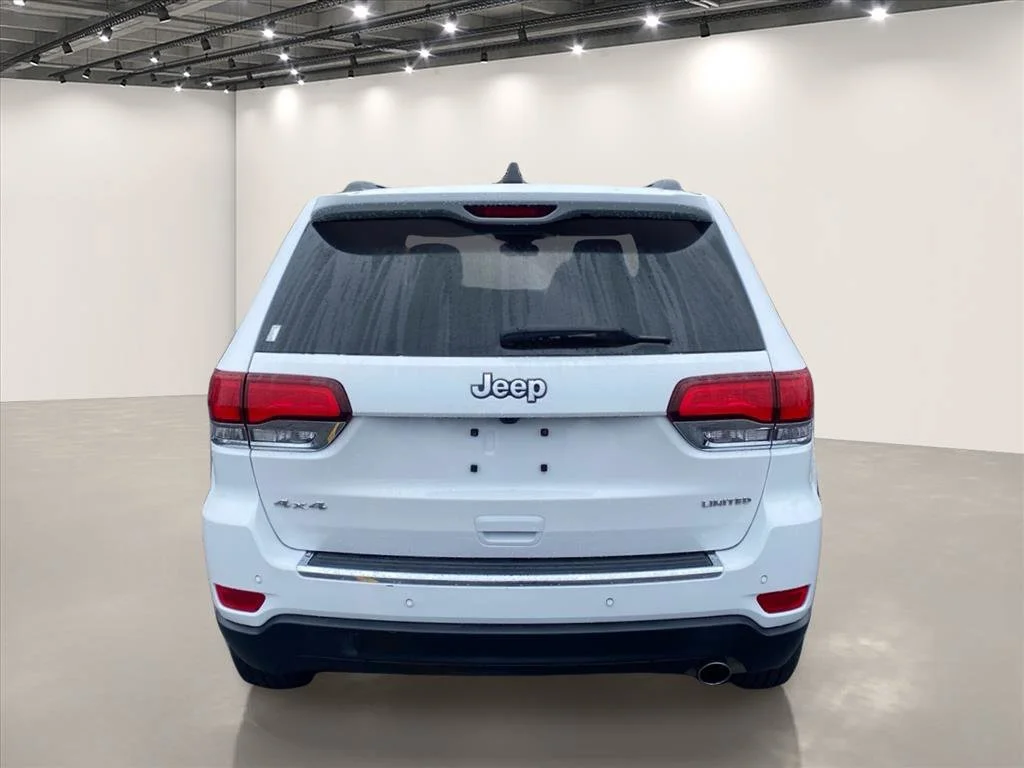 Used 2021 Bright White Clearcoat Jeep Limited image 6