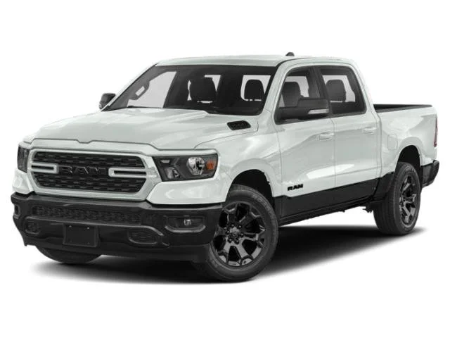 Used 2022 Bright White Clearcoat Ram Big Horn image 2
