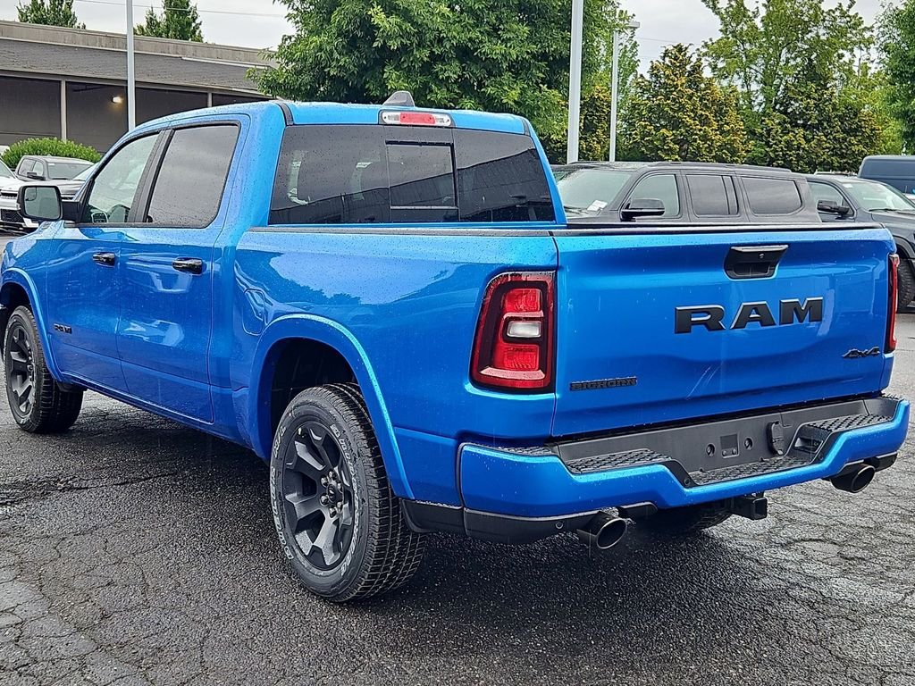 New 2026 Hydro Blue Pearl-Coat Exterior Paint RAM Big Horn/Lone Star image 5