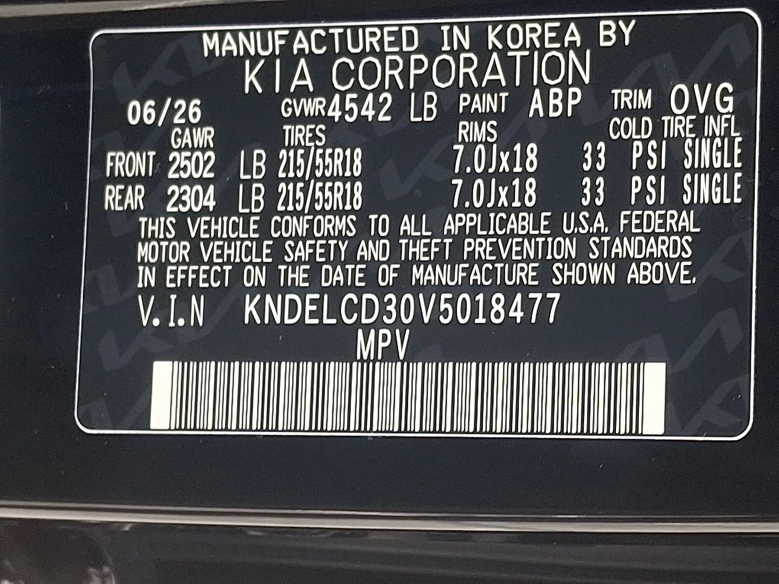 New 2027 Black Kia S image 19