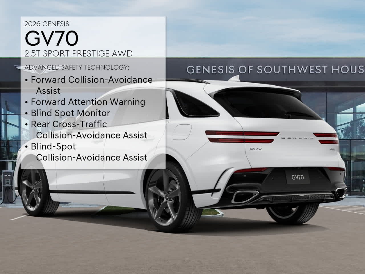 2026 GENESIS GV70 Sport Prestige - Photo 7