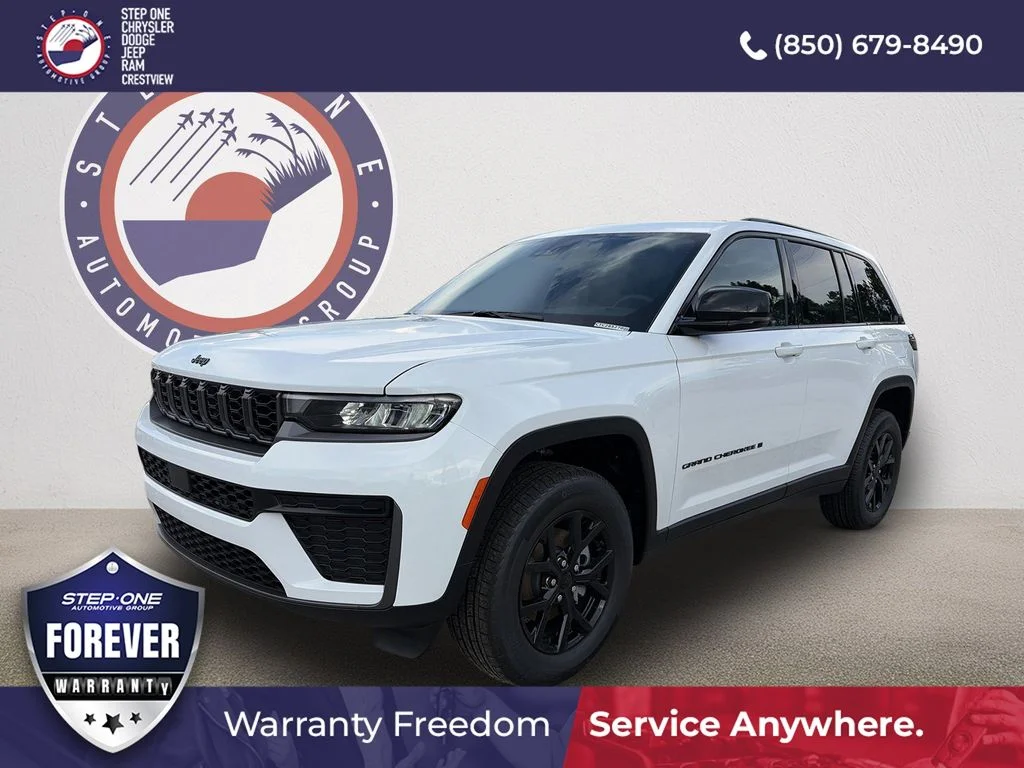 New 2026 Bright White Clear-Coat Exterior Paint Jeep Laredo Altitude image 1