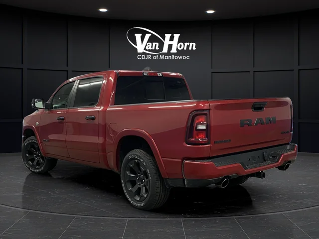 New 2026 Molten Red Pearl-Coat Exterior Paint RAM Big Horn/Lone Star image 3