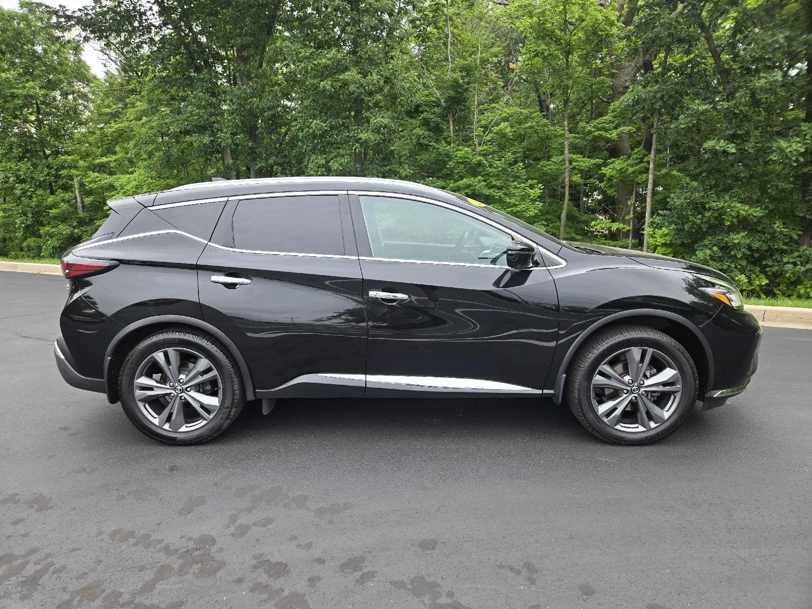 Used 2019 Magnetic Black Pearl Nissan Platinum image 2