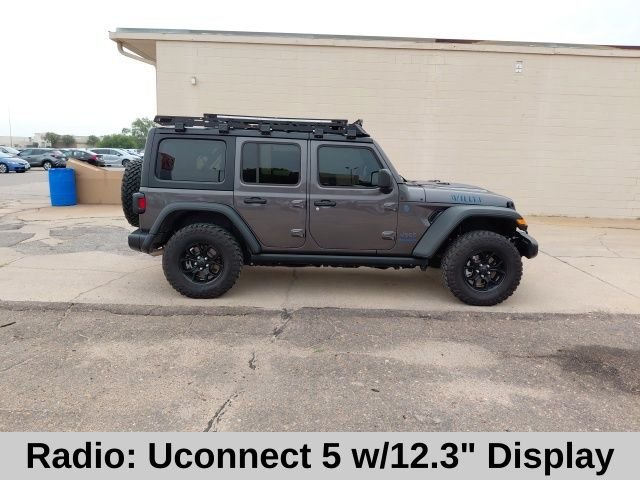 Used 2025 Gray Jeep Willys 4xe image 3