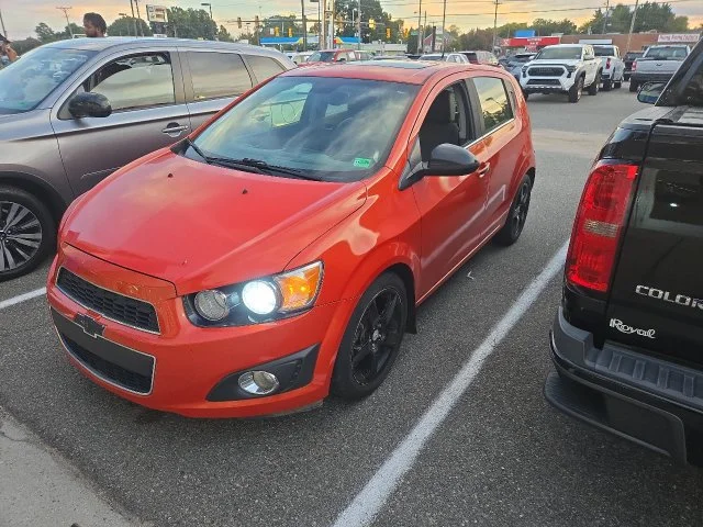 Used 2012 INFERNO ORANGE METALLIC Chevrolet LTZ image 1