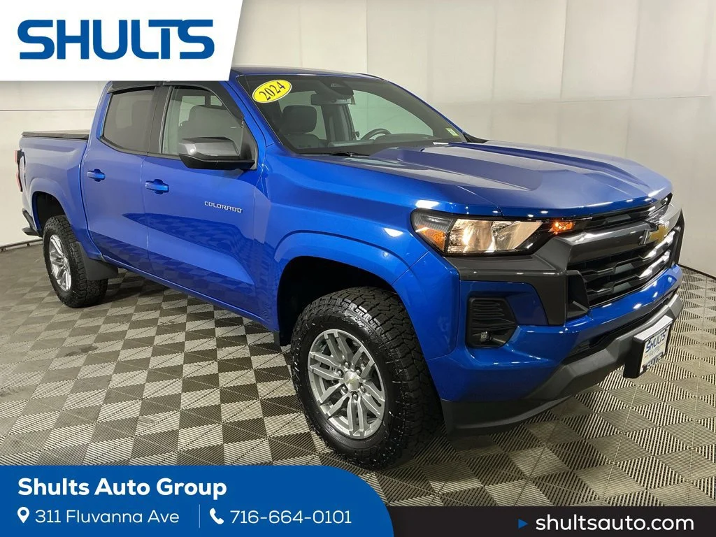 Used 2024 Glacier Blue Metallic Chevrolet LT image 1