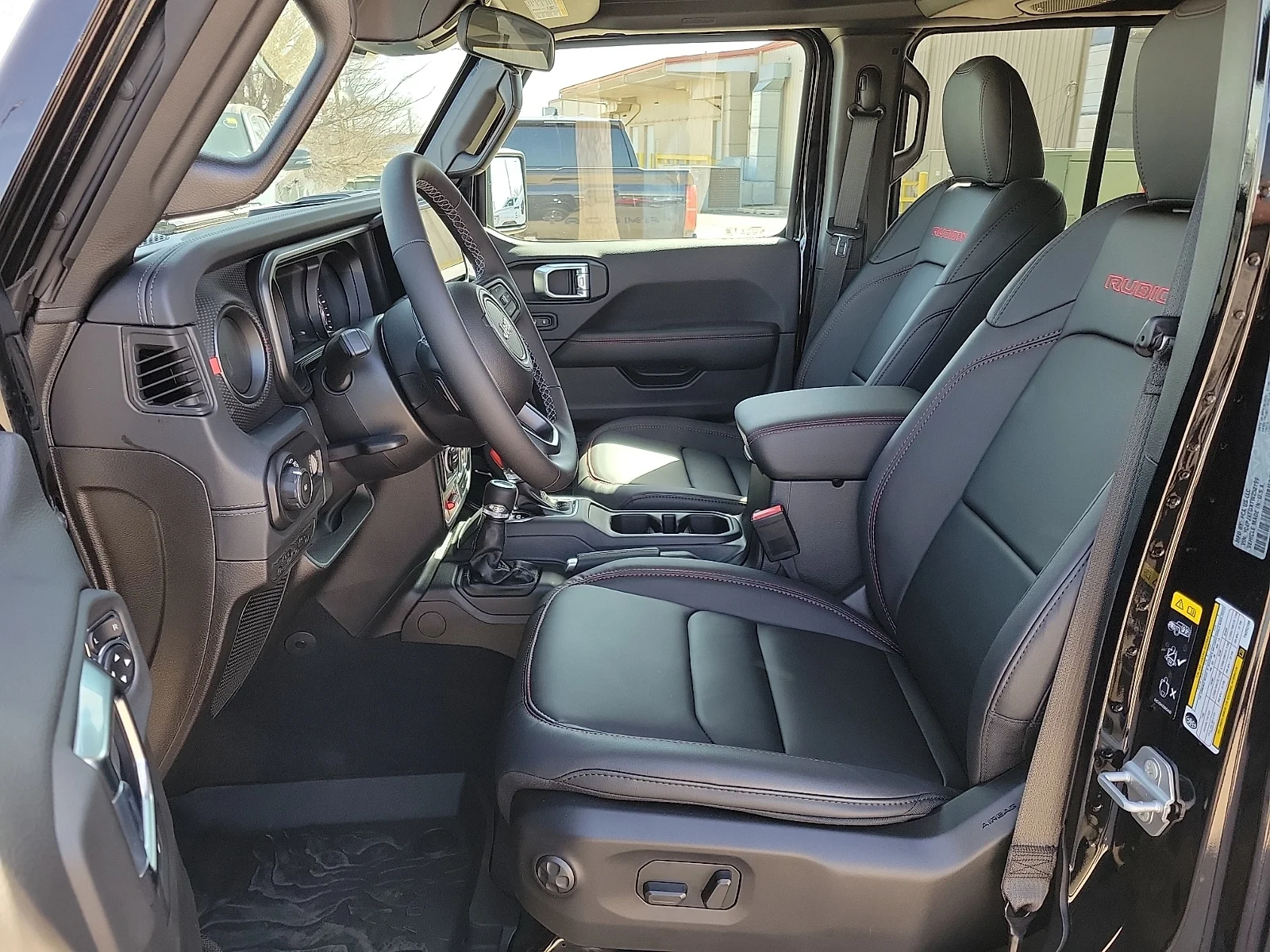New 2026 Black Jeep 4-DOOR RUBICON image 12