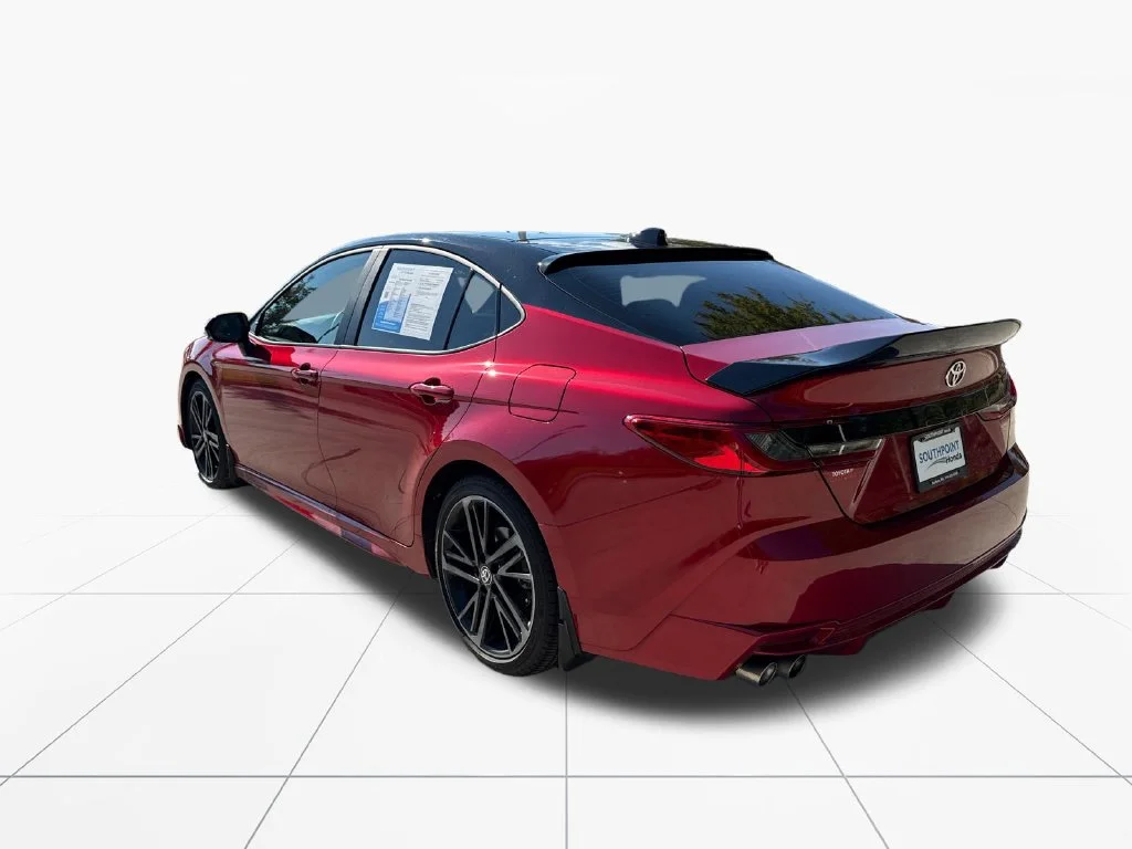 Used 2025 Midnight Black Metallic Toyota XSE image 6