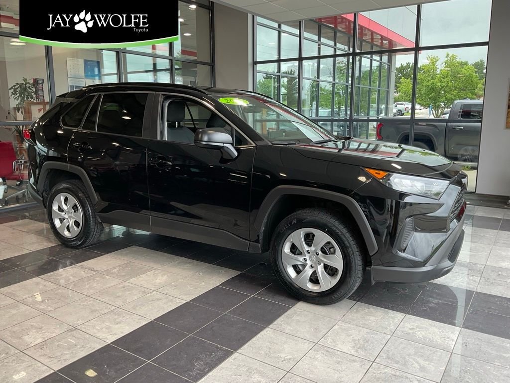 Used 2020 Black Toyota LE image 1