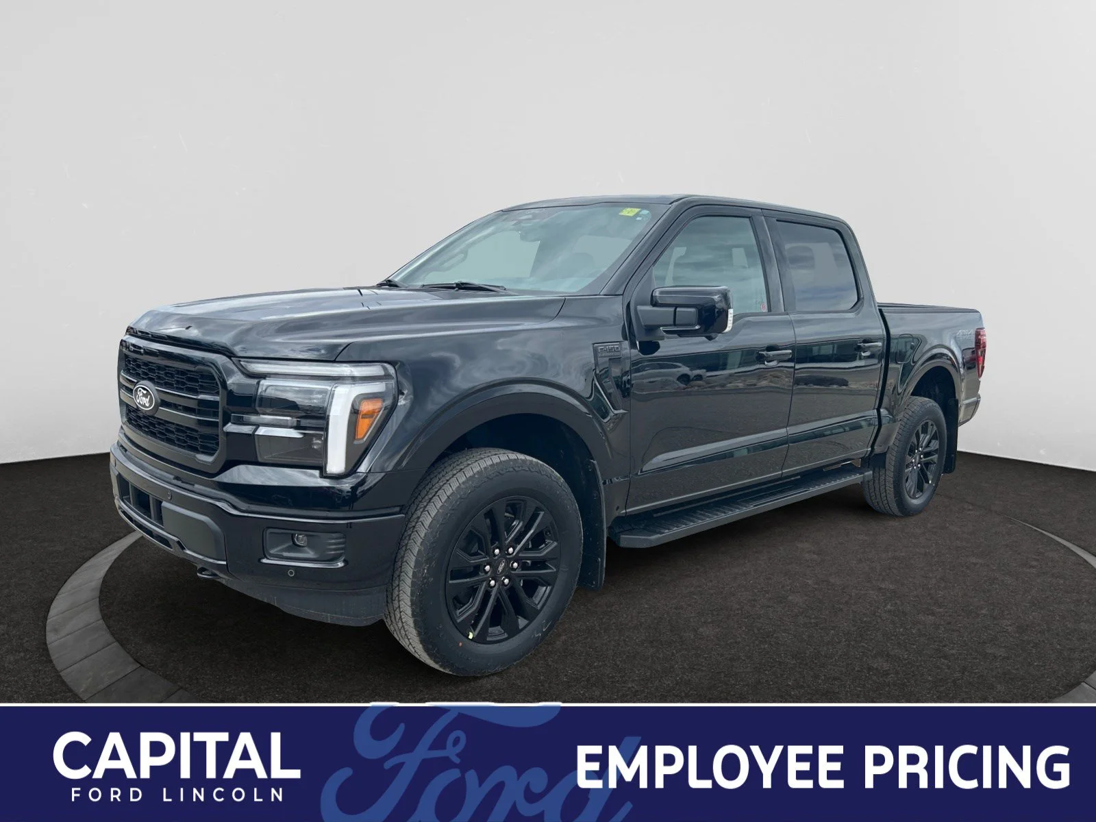 New 2026 Agate Black Metallic Ford Lariat image 1