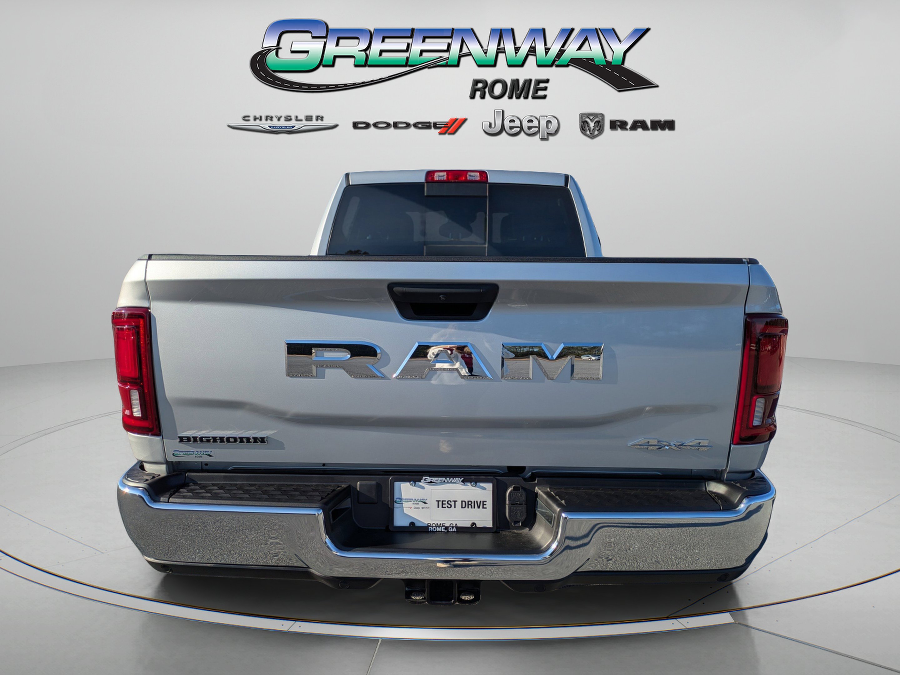 New 2026 Silver-Zynith Exterior Paint RAM Big Horn image 4