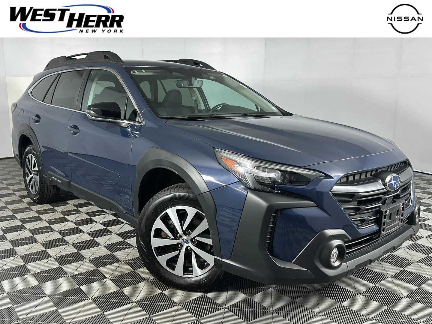 Used 2024 Cosmic Blue Pearl Subaru Premium image 1
