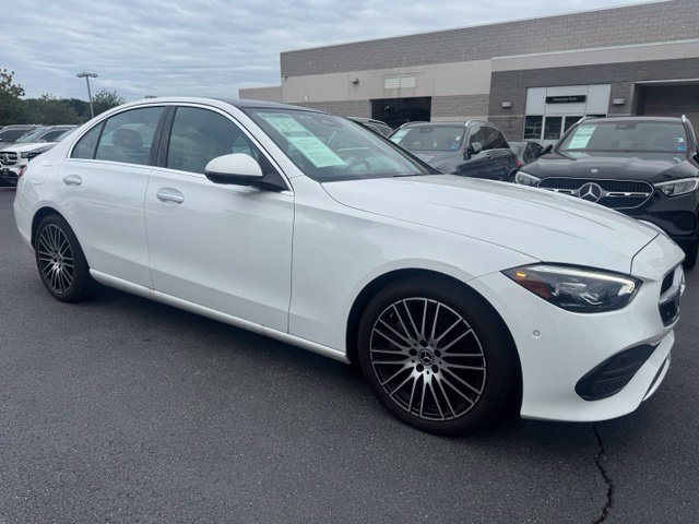 Used 2023 Polar White Mercedes-Benz C 300 image 1
