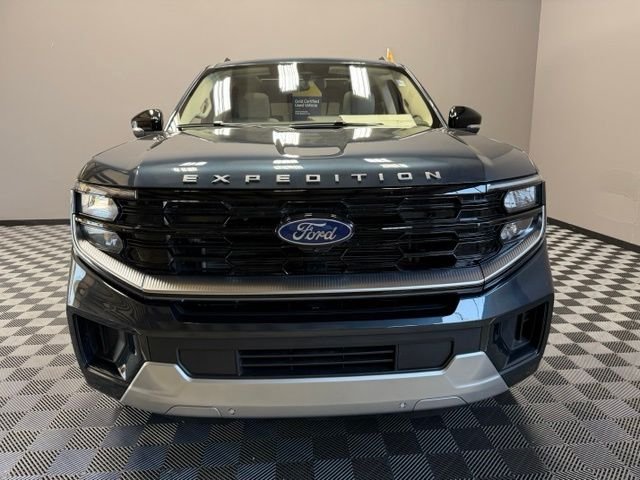 Certified Used 2025 Stone Blue Metallic Ford Platinum image 4