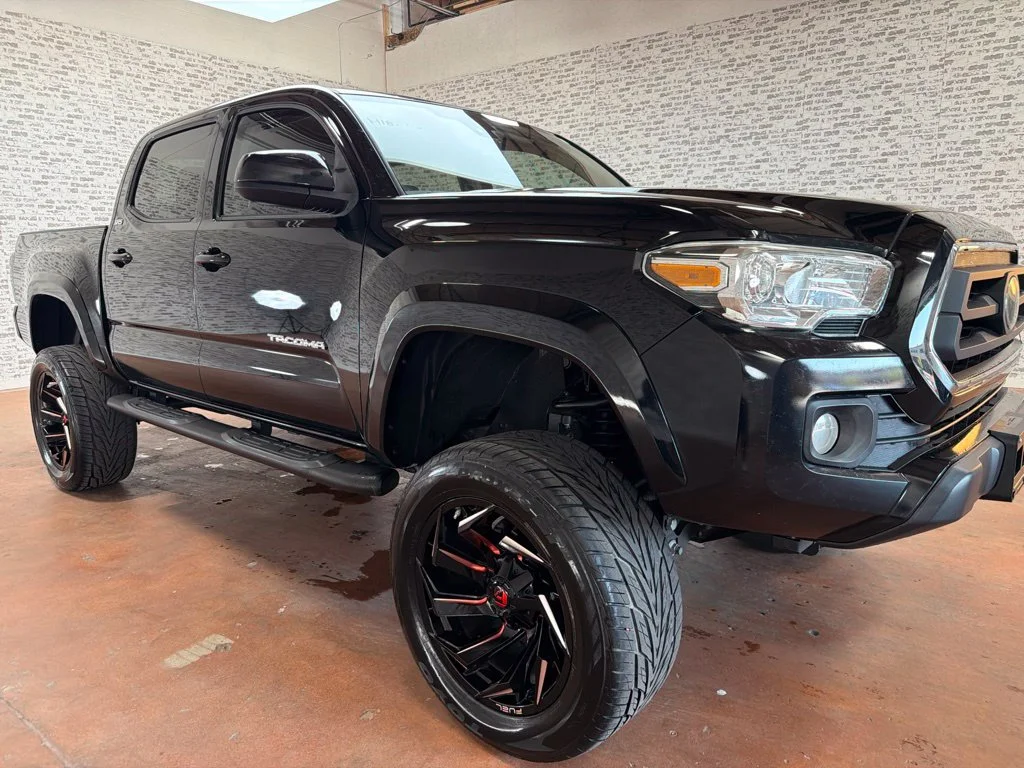 Used 2021 Midnight Black Metallic Toyota SR5 image 1