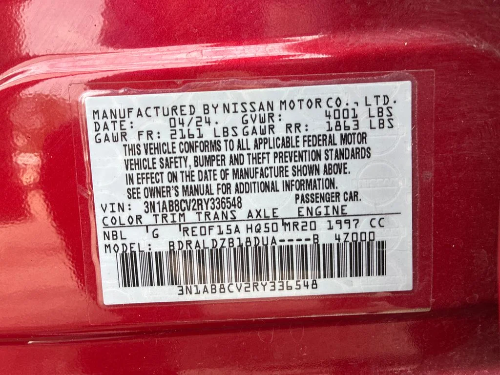 Used 2024 Red Nissan SV image 17