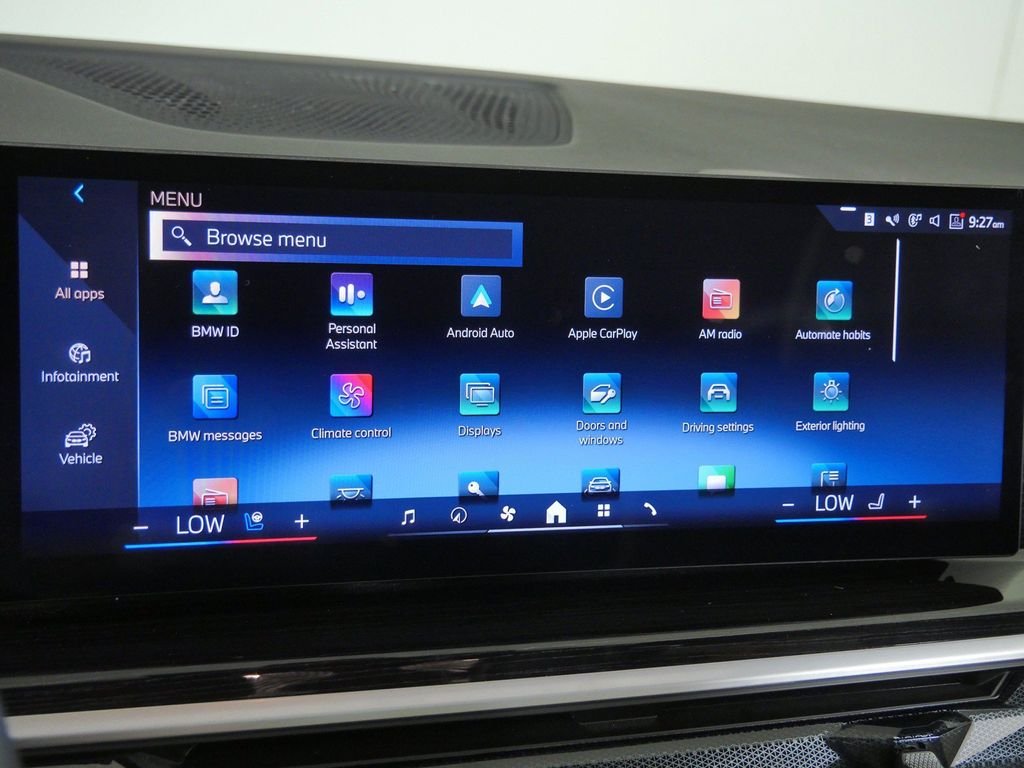 Certified Used 2025 Black Sapphire Metallic BMW xDrive40i image 49