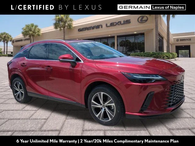 Certified Used 2024 MATADOR RED MICA Lexus 350 Premium image 1