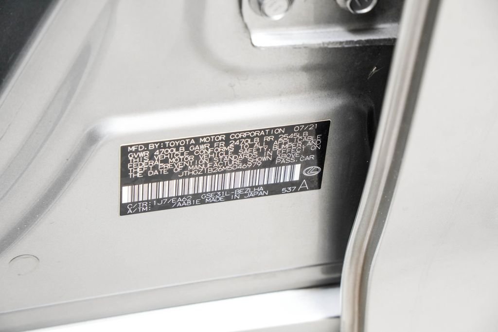 Used 2021 Silver Lexus 350 F SPORT image 46