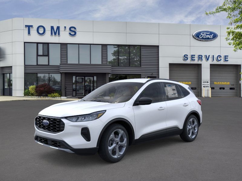 Star White Metallic Tri-coat 2025 Ford Escape ST-Line AWD SUV / Crossover All-Wheel Drive 8-Speed Automatic