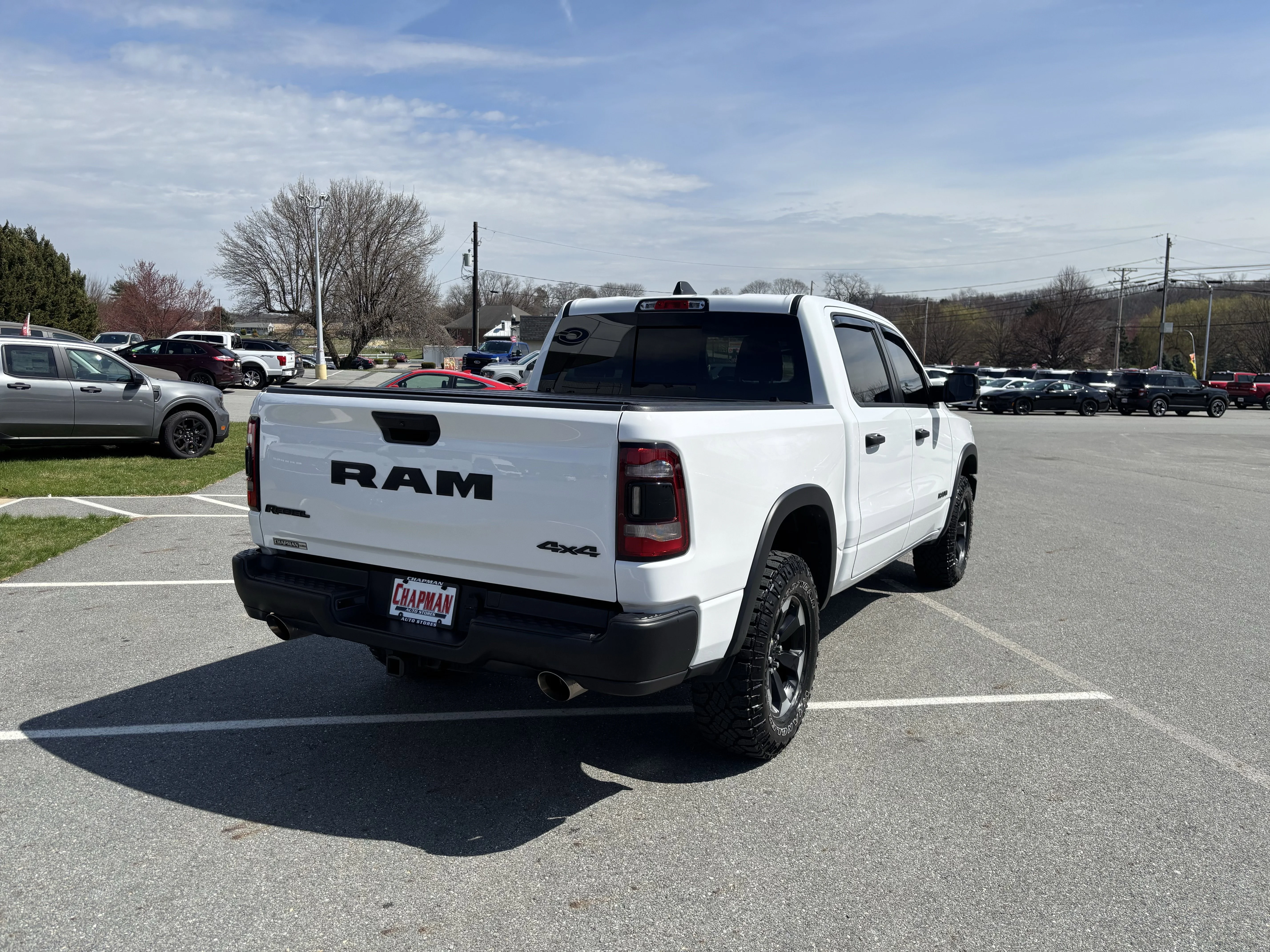 Used 2023 Bright White Clearcoat Ram Rebel image 7