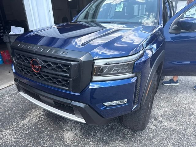 Used 2022 Blue Nissan PRO-4X image 3
