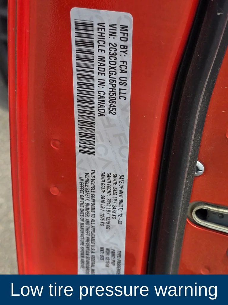 Used 2023 Orange Dodge R/T Scat Pack Widebody image 17