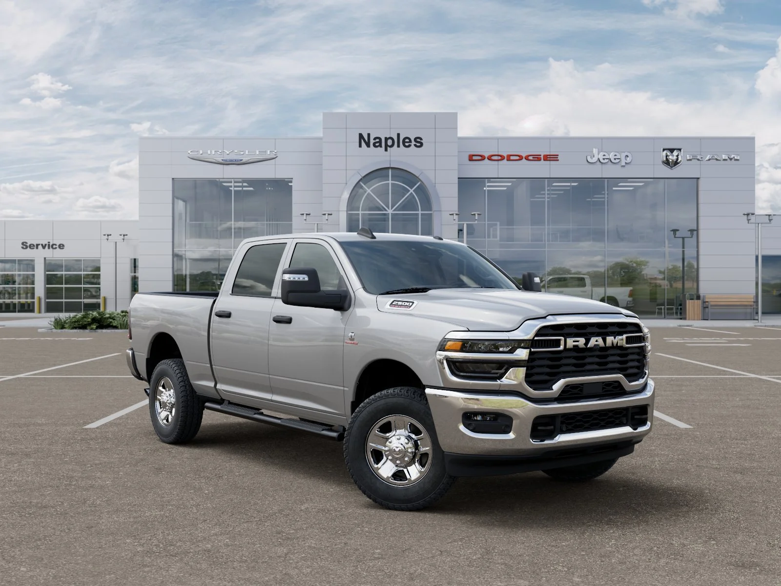 New 2026 Silver-Zynith Exterior Paint RAM Tradesman image 31