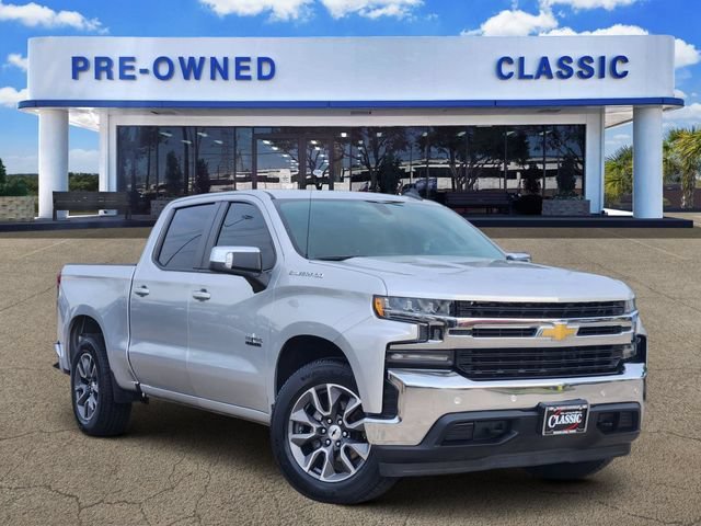 Used 2021 SILVER ICE METALLIC Chevrolet LT image 1