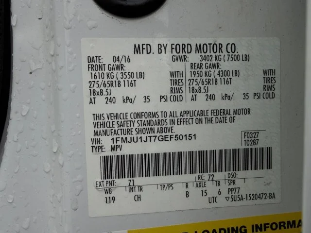 Used 2016 Oxford White Ford XLT image 25