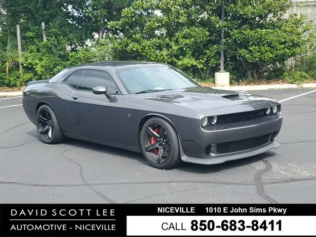 Used 2018 Granite Pearlcoat Dodge SRT Hellcat image 1