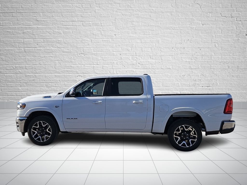 New 2026 Bright White Clear-Coat Exterior Paint RAM Laramie image 2