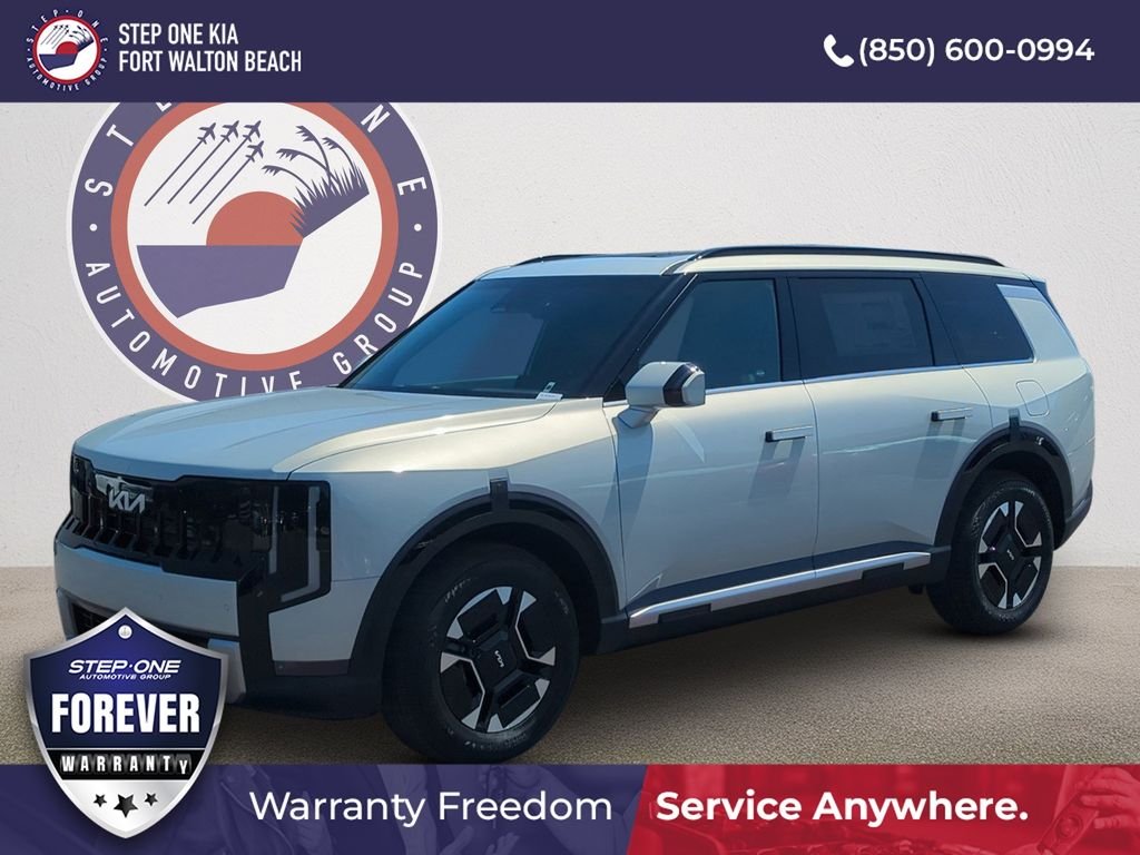 New 2027 Ivory Silver Kia EX image 1