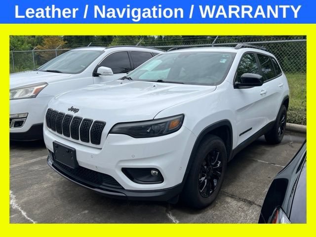 Used 2023 Bright White Clearcoat Jeep Altitude image 1