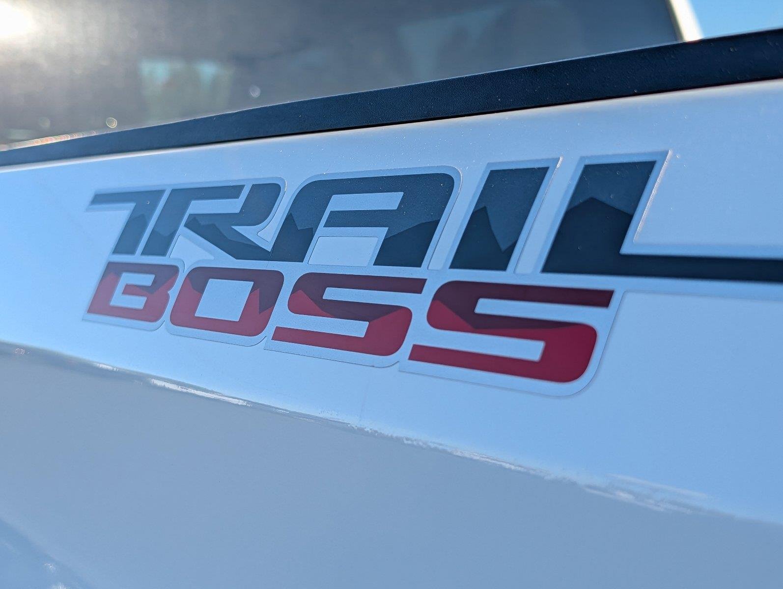 Used 2021 SUMMIT WHITE Chevrolet Custom Trail Boss image 36