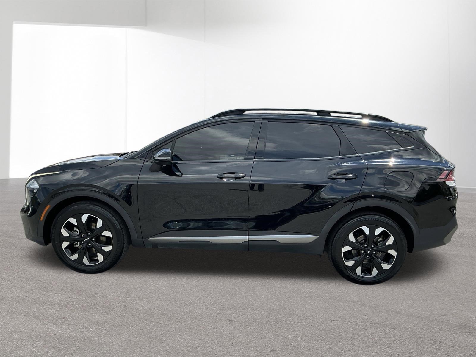 Used 2023 Ebony Black Kia X-Line image 6