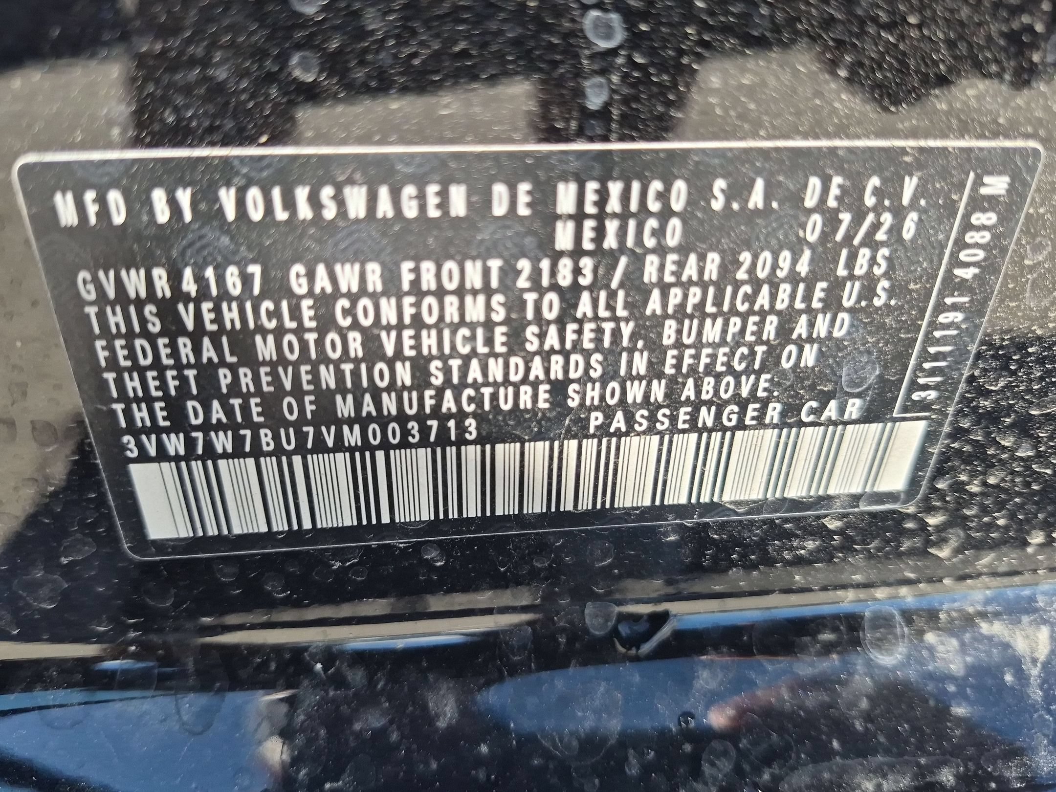 New 2027 Deep Black Pearl Volkswagen SE image 17