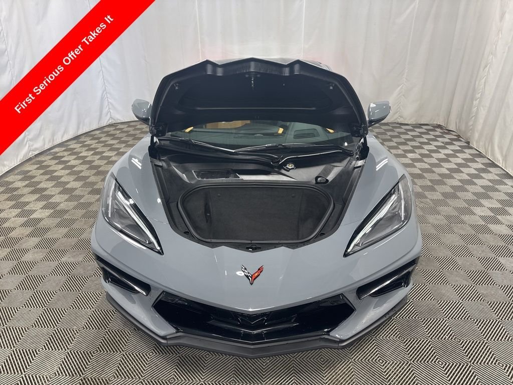 Pre-Owned 2024 Chevrolet Corvette Stingray 3LT Sea Wolf Gray