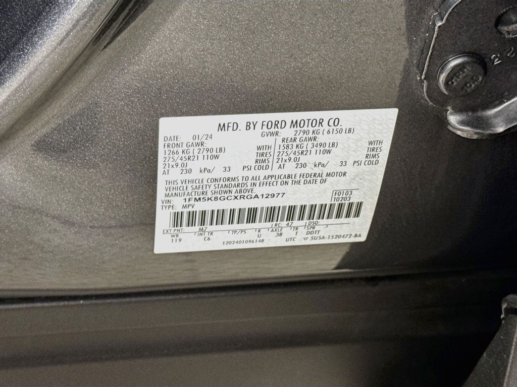 Used 2024 Carbonized Gray Metallic Ford ST image 35