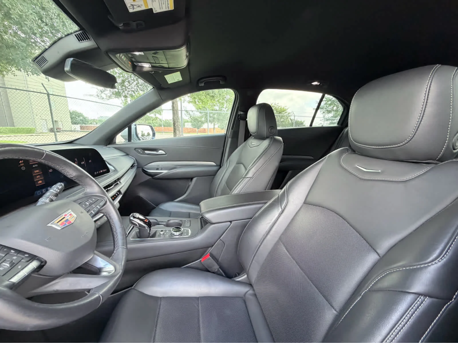 Used 2024 Argent Silver Metallic Cadillac Premium Luxury image 15