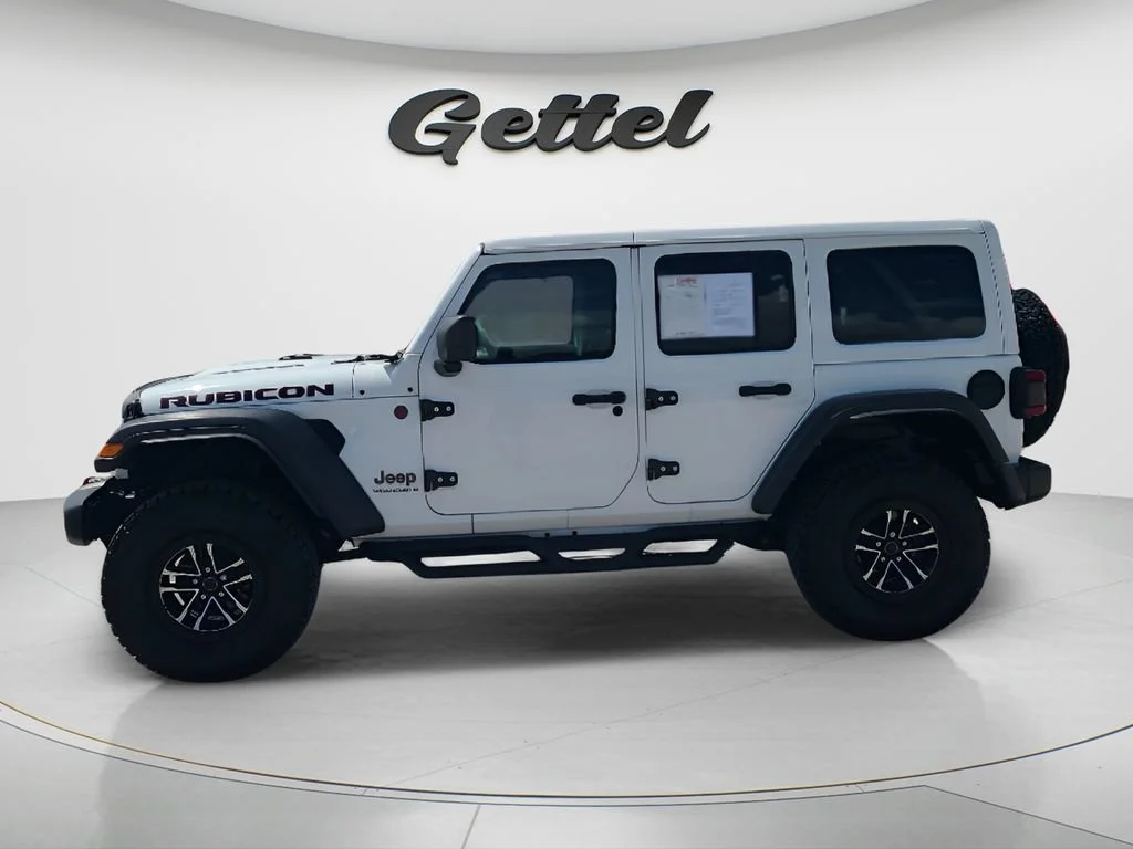 Used 2025 White Jeep 4-Door Rubicon 4x4 image 8