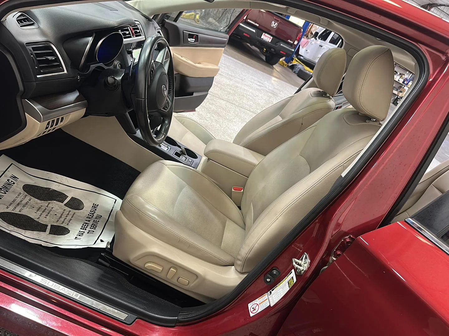 Used 2017 Venetian Red Pearl Subaru Limited image 15