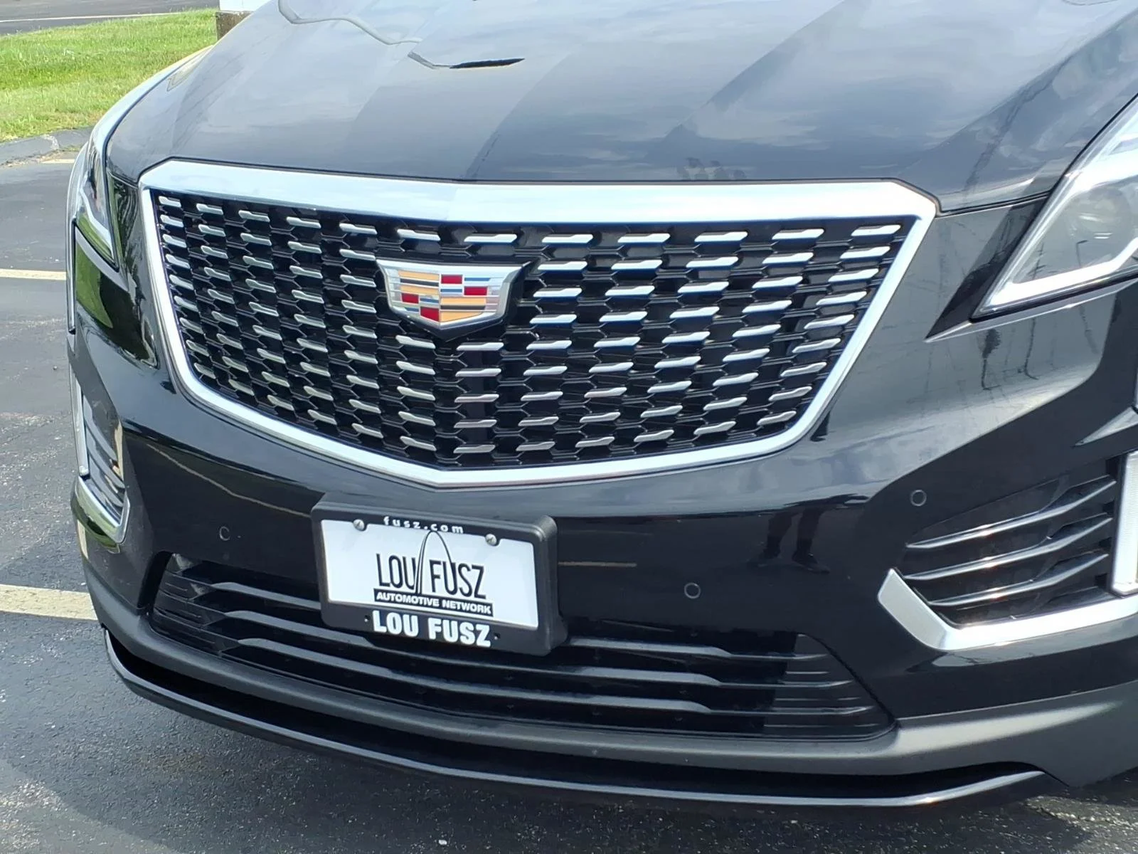 Used 2023 Stellar Black Metallic Cadillac FWD Luxury image 34