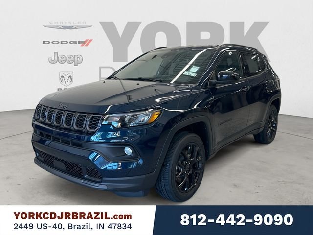 New 2026 Fathom Blue Pearl Coat Jeep Latitude image 1