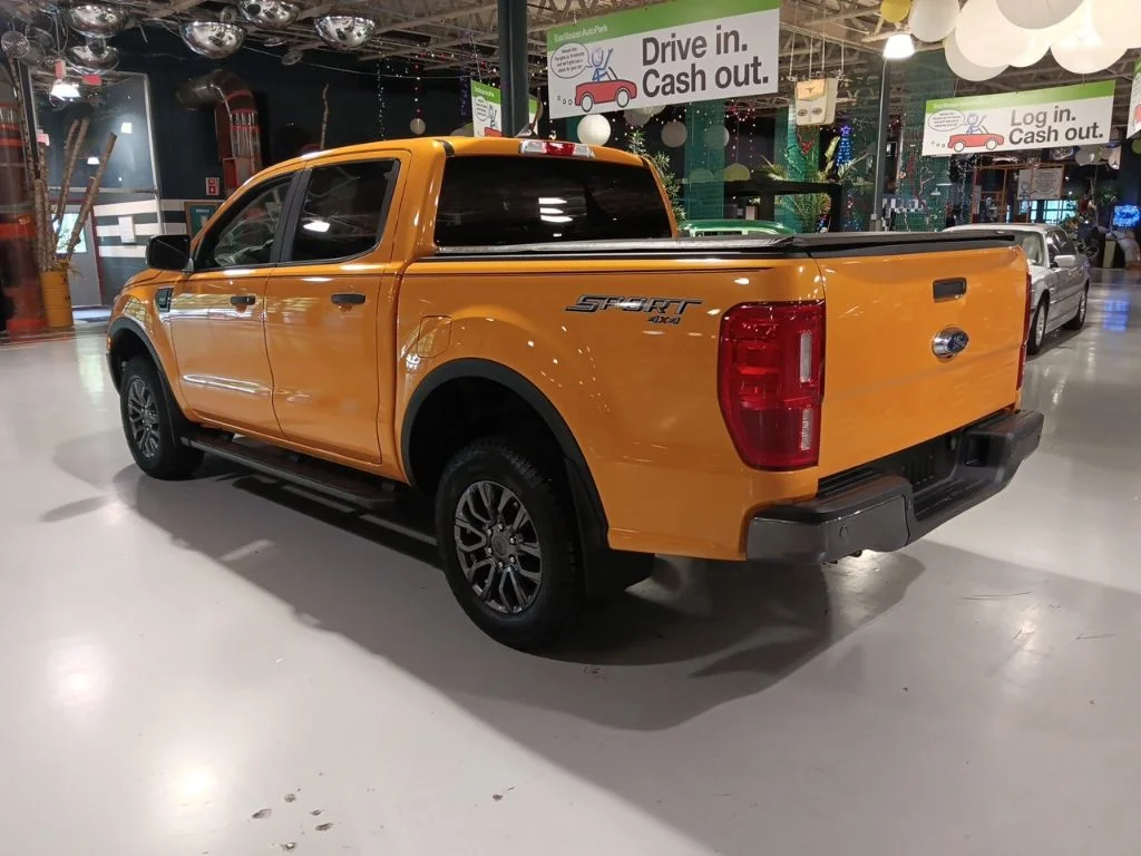 Used 2021 Orange Metallic Ford XLT image 13
